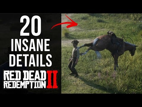 20 INSANE Details in Red Dead Redemption 2 - UCDvGdlbHkYvW-fbXmXHfyXw