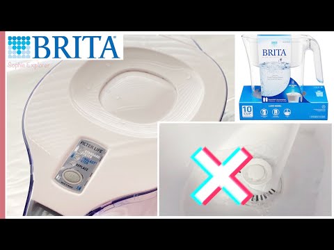 Brita滤水壶,滤芯更换指示灯的设置,使用注意事项,如何记录用水量的?(型号:Lake Pitcher 0B58)