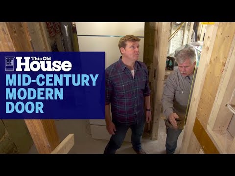 How To Hang a Mid-Century Modern Door | This Old House - UCUtWNBWbFL9We-cdXkiAuJA
