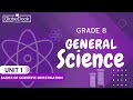 Grade 8 General Science Unit 1 Exercise 1.5