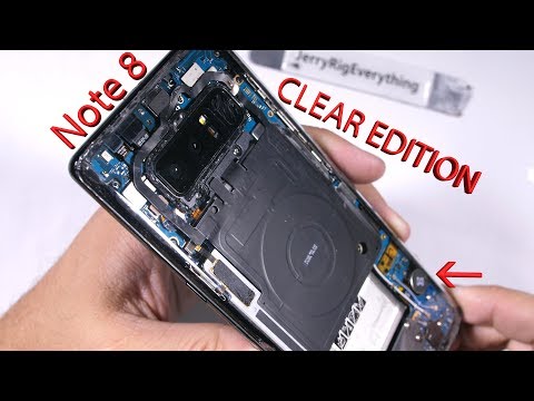 Note 8 CLEAR EDITION! - Totally Transparent Samsung Note 8 - UCWFKCr40YwOZQx8FHU_ZqqQ