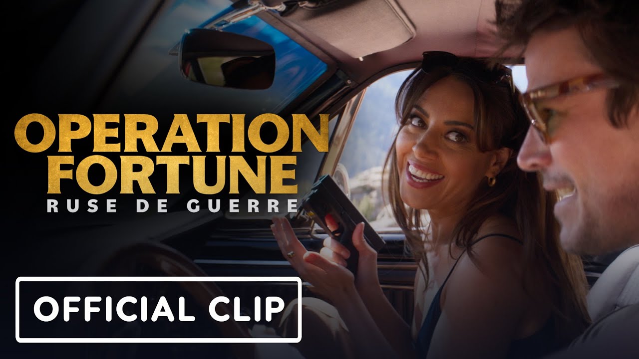 Operation Fortune: Ruse de Guerre- Official ‘I’m Going to Shoot Them Danny’ Clip (2023) Aubrey Plaza