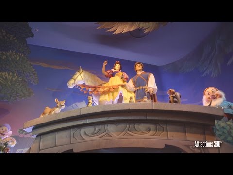 [4K] Disneyland Paris Snow White Ride - Snow White's Scary Adventures - UCbDGvfJHf0r_WjS9voB8POA