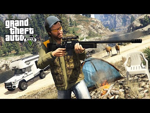 GTA 5 Real Life Mod #54 - GOING CAMPING & HUNTING!! (GTA 5 Mods) - UC2wKfjlioOCLP4xQMOWNcgg