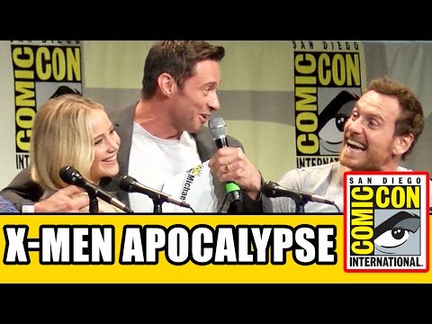 X-Men: Apocalypse Comic Con Panel - Hugh Jackman, Jennifer Lawrence, Michael Fassbender & Cast! - UCS5C4dC1Vc3EzgeDO-Wu3Mg