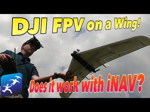 DJI Digital FPV Goggles System – The Best iNAV Wing for the DJI System? Maiden Flight - UCzuKp01-3GrlkohHo664aoA