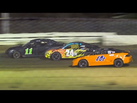 Mini Stock Feature | Raceway 7 | 9-1-24 - dirt track racing video image