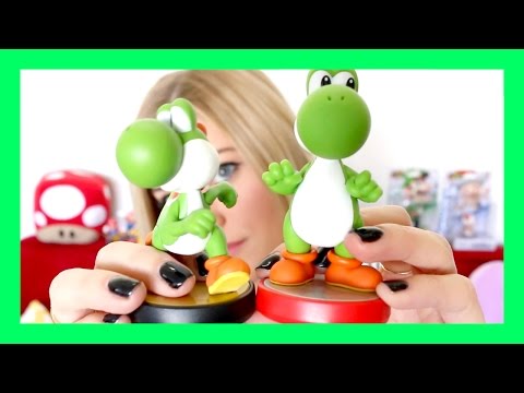 New Super Mario Series Amiibo Comparison! | iJustine - UCey_c7U86mJGz1VJWH5CYPA