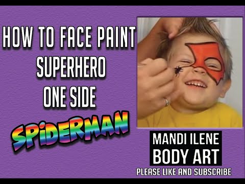 Face Paint Easy Spiderman by Mandi Ilene (changed audio) - default