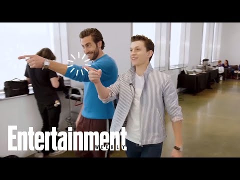 'Spider-Man: Far From Home' Cover Tour | Digital Cover Shoot | Entertainment Weekly - UClWCQNaggkMW7SDtS3BkEBg