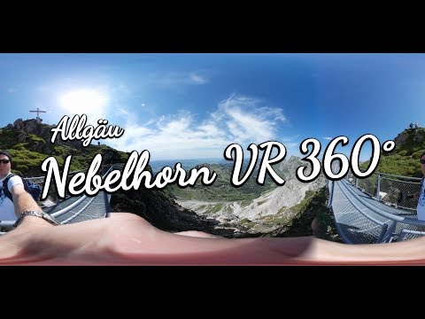 Nebelhorn / VR 360° Video / Wanderung / Seilbahn / Allgäu #gear360 - UCNWVhopT5VjgRdDspxW2IYQ