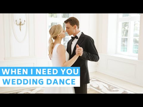 When I need you - Rod Stewart - Waltz First Dance Choreography | Wedding Dance ONLINE