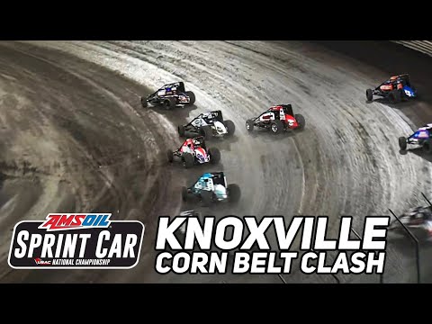 HIGHLIGHTS: USAC AMSOIL National Sprint Cars | Knoxville Raceway | Corn Belt Clash | June 3, 2023 - dirt track racing video image