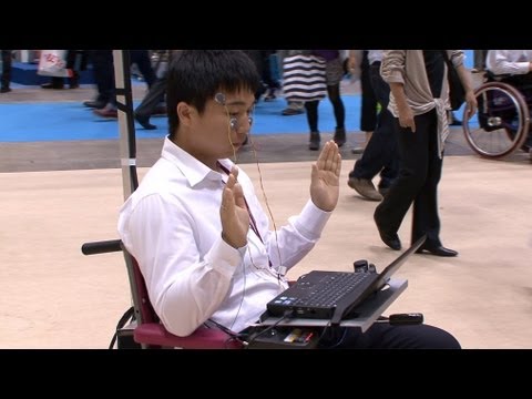 Facial Muscle Wheelchair Control System #DigInfo - UCOHoBDJhP2cpYAI8YKroFbA