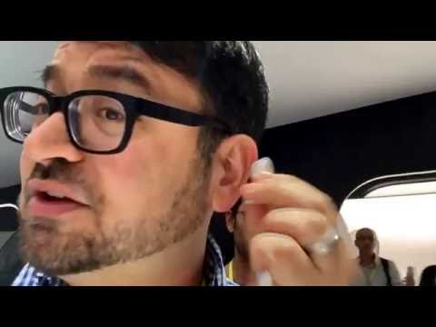 Trying on new Apple AirPods in a very crowded room: wireless, coming October - UCOmcA3f_RrH6b9NmcNa4tdg