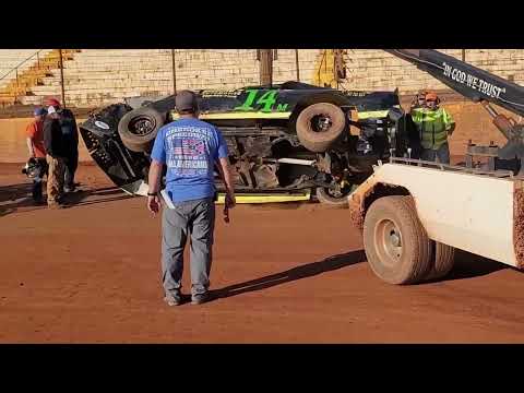 #16 Seth Christensen - Open Wheel - 11-13-22 Lavonia Speedway - InCar Camera - dirt track racing video image