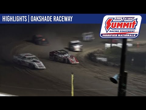 DIRTcar Summit Modified Nationals | Oakshade Raceway | July 15, 2023 | HIGHLIGHTS - dirt track racing video image