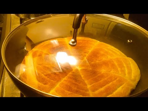 ምርጥ በመጥበሻ የተጋገረ አምባሻ (How to make no-oven Ethiopian bread)/Ethiopian Food