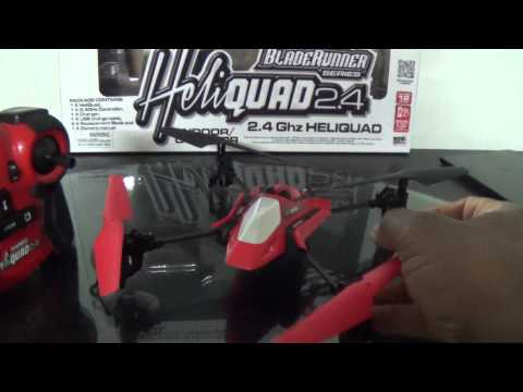 Bladerunner Heliquad 2.4 review and indoor flight - UCNUx9bQyEI0k6CQpo4TaNAw