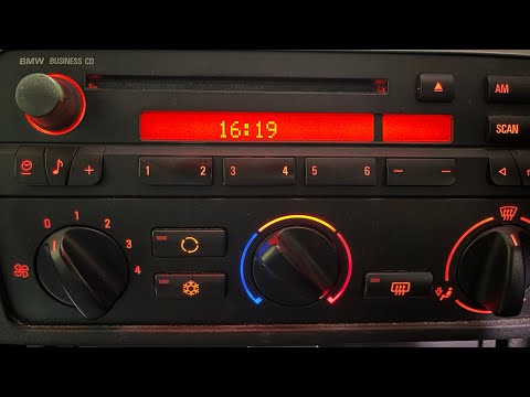 Come impostare l'orologio di una BMW Serie 3 E46