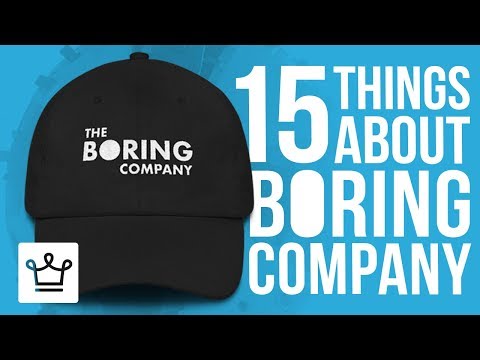 15 Things You Didn’t Know About The Boring Company - UCNjPtOCvMrKY5eLwr_-7eUg