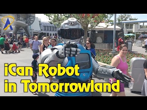 iCan Robot interacting with Tomorrowland guests at Magic Kingdom - UCFpI4b_m-449cePVasc2_8g