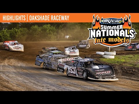 DIRTcar Summer Nationals Late Models | Oakshade Raceway | July 12, 2025 | HIGHLIGHTS - dirt track racing video image