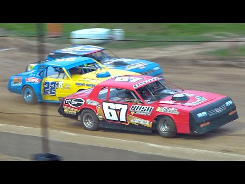 RUSH Stock Car Feature | Freedom Motorsports Park | 6-8-24 - dirt track racing video image