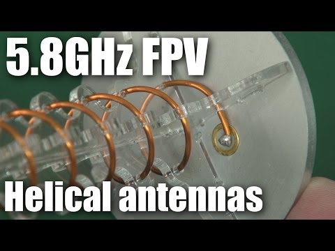 Two 5.8GHz FPV helical antennas compared - UCahqHsTaADV8MMmj2D5i1Vw