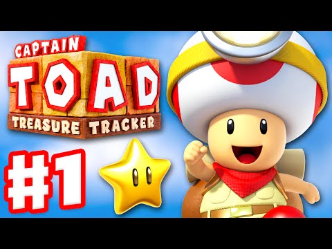 Captain Toad: Treasure Tracker - Gameplay Walkthrough Part 1 - The Secret Is in the Stars 100% - UCzNhowpzT4AwyIW7Unk_B5Q