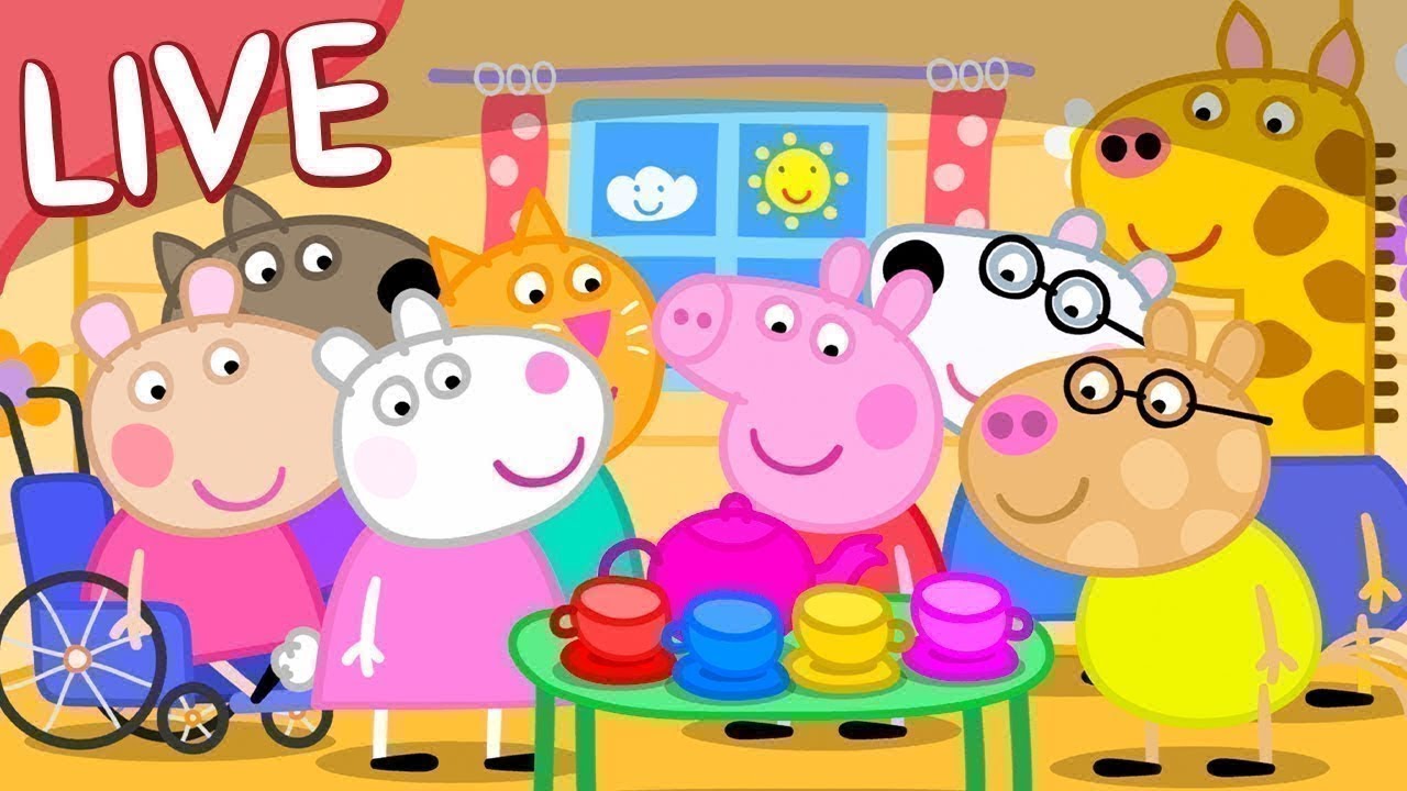 Peppa Pig’s Clubhouse – LIVE 🏠 BRAND NEW PEPPA PIG EPISODES ⭐️