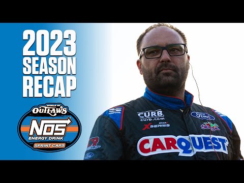 Donny Schatz | 2023 World of Outlaws NOS Energy Drink Sprint Car Season Recap - dirt track racing video image
