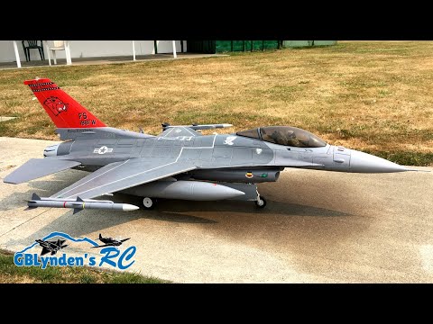 Freewing F-16 Super Scale 90mm EDF Jet Fighter At Bellaire RC Flyers Club - UCJ5YzMVKEcFBUk1llIAqK3A