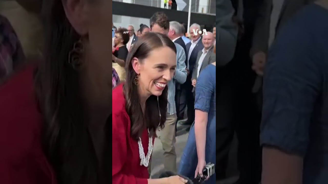 New Zealand PM Jacinda Ardern Leaves Parliament to Officially Resign #shorts | VOA News