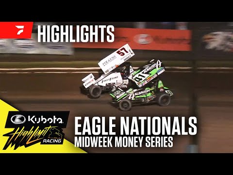 $55,555-To-Win Eagle Nationals | Kubota High Limit Racing at Eagle Raceway 6/11/24 | Highlights - dirt track racing video image