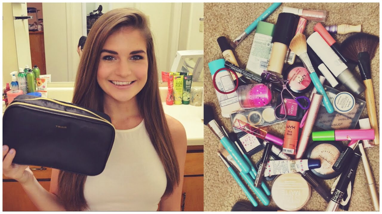 What S In My Travel Makeup Bag Essentials F Sport Lt