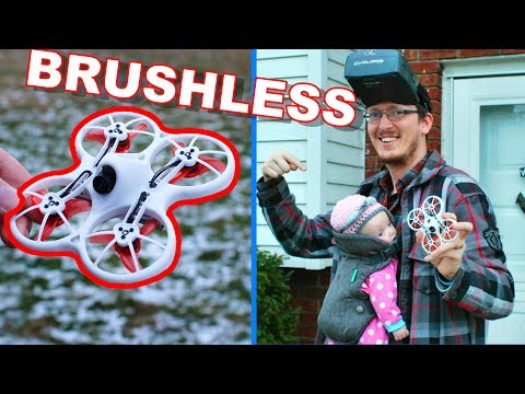 Emax TinyHawk Brushless BEGINNER Friendly RTF FPV Race Drone - TheRcSaylors - UCYWhRC3xtD_acDIZdr53huA