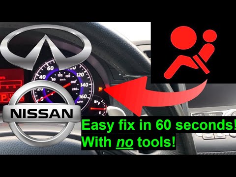 Как деактивировать индикатор подушки безопасности в автомобилях Nissan и Infiniti Как деактивировать индикатор подушки безопасности в автомобилях Nissan и Infiniti