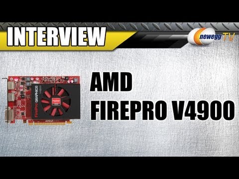 Newegg TV: AMD FirePro V4900 Workstation Video Card Overview w/Interview - UCJ1rSlahM7TYWGxEscL0g7Q