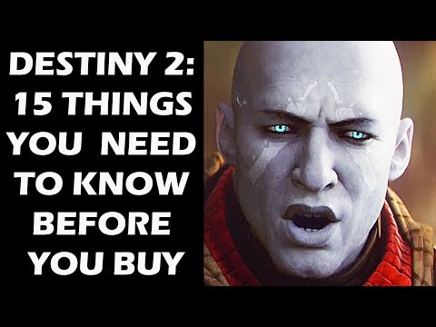 DESTINY 2 - 15 Things You ABSOLUTELY Need To Know BEFORE YOU BUY - UCXa_bzvv7Oo1glaW9FldDhQ