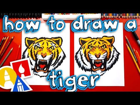 How To Draw A Realistic Tiger Head - UC5XMF3Inoi8R9nSI8ChOsdQ