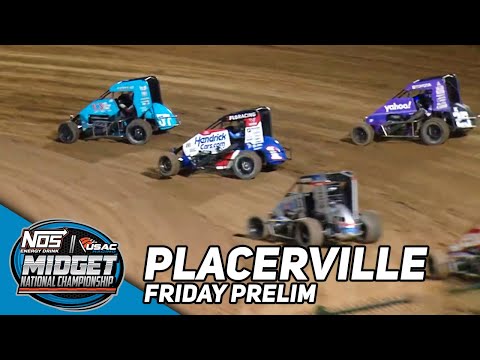 Kyle Larson Returns To Midget Racing | 2023 USAC Hangtown 100 Friday Prelim at Placerville Speedway - dirt track racing video image