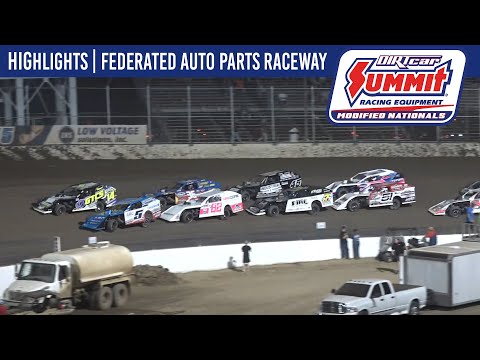 DIRTcar Summit Modified Nationals | Federated Auto Parts Raceway Park | June 21, 2025 | HIGHLIGHTS - dirt track racing video image