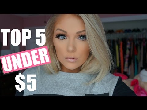 Top 5 Under $5 | Drugstore Makeup - UCji7wwhcGBhI0MIlxytFp4Q