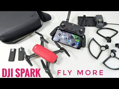 DJI Spark Drone & Fly More Combo REVIEW with Sample Videos - UCf_67twWOb9eYH-HX562r6A
