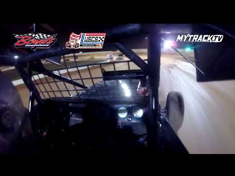 #4S Scott Baldwin - USCS Winged Sprint - 10-21-22 Boyd's Speedway - In-Car Camera - dirt track racing video image