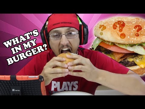 WHAT'S IN MY BURGER?  The Nastiest, Grossest Video Ever! ... on our channel. (FGTEEV gross GAMEPLAY) - UCC-RHF_77zQdKcA75hr5oTQ