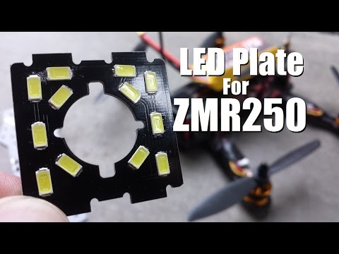 LED Camera Mount Review for ZMR250 - UC92HE5A7DJtnjUe_JYoRypQ