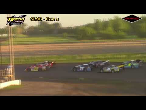 SLMR Super Late Model | Rapid Speedway | 5-25-2018 - dirt track racing video image