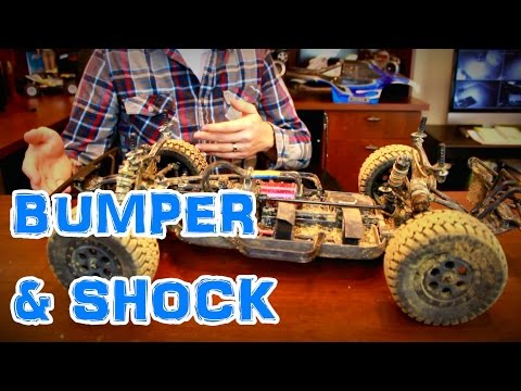 How to replace the Bumper and Shock on the Tower Hobbies CutBack - TheRcSaylors - UCYWhRC3xtD_acDIZdr53huA